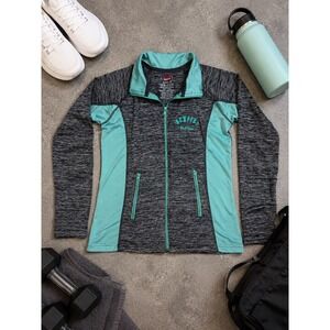 Dimco Apparel‎ Newport Rhode Island Full Zip Jacket Gray Mint Green Womens Small